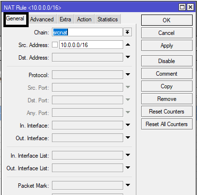 Mikrotik source NAT