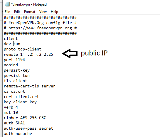 Mikrotik openvpn