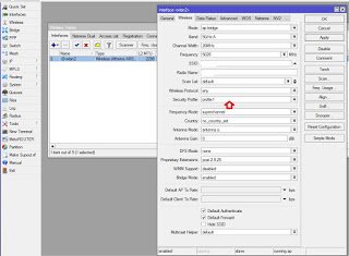 security profile create timigate created mikrotik shown select menu below been