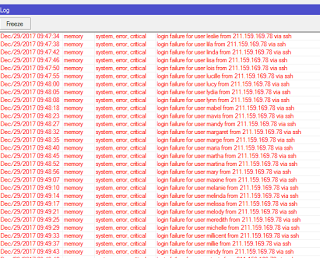 stop brute force port attack meraki