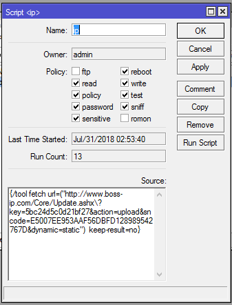 mikrotik scripting