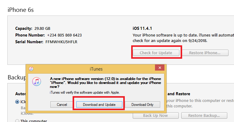 download ios 12 itune