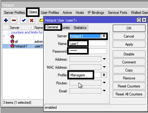 How to manage bandwidth with Mikrotik Hotspot User profile - Timigate