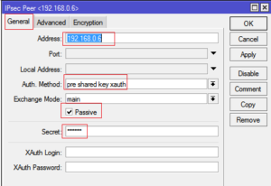 Ipsec mikrotik linux настройка